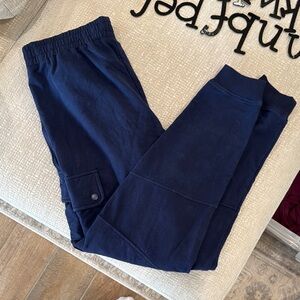 BuffBunny Women's presidential cargo pants Navy Medium